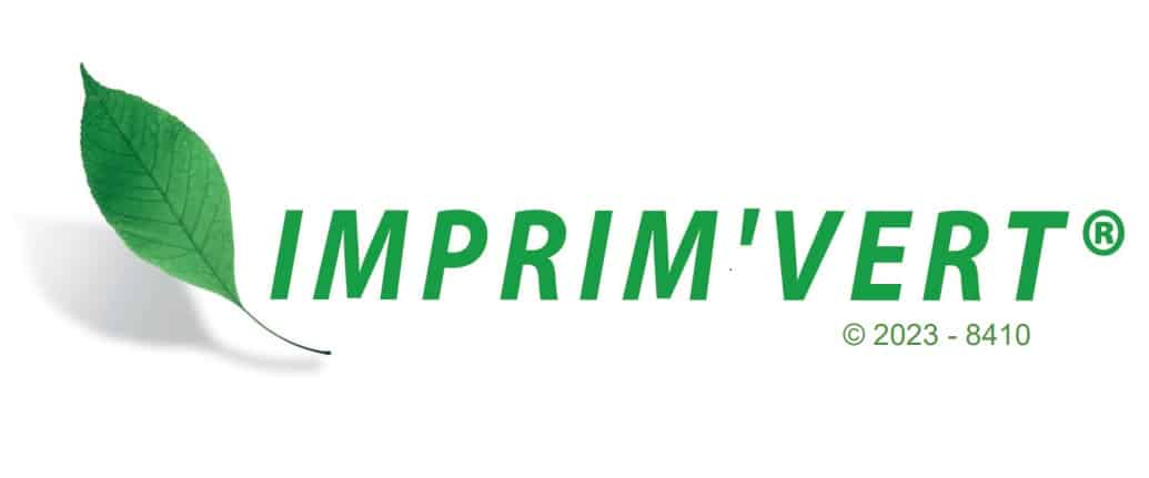 Renouvellement du label Imprim’Vert pour 2023!